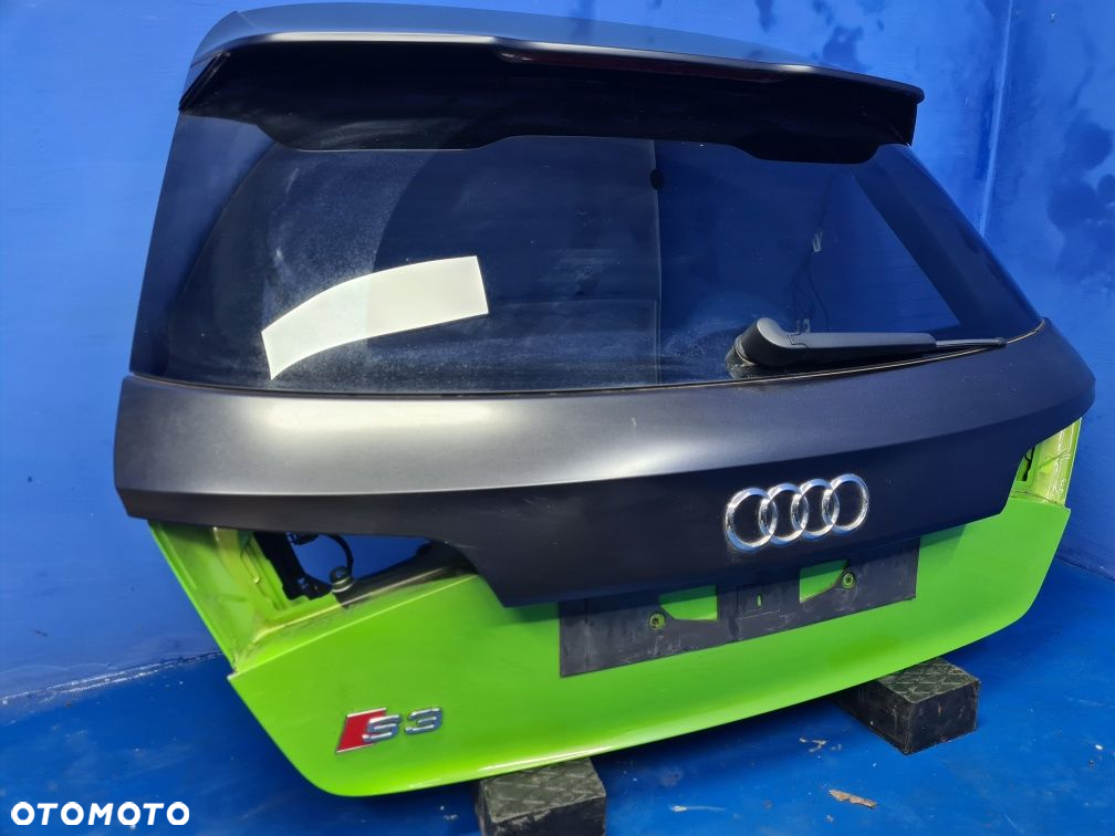 KLAPA pokrywa bagażnika tylna AUDI A3 S3 RS3 8V SPORTBACK 5D lotka OEM - 5