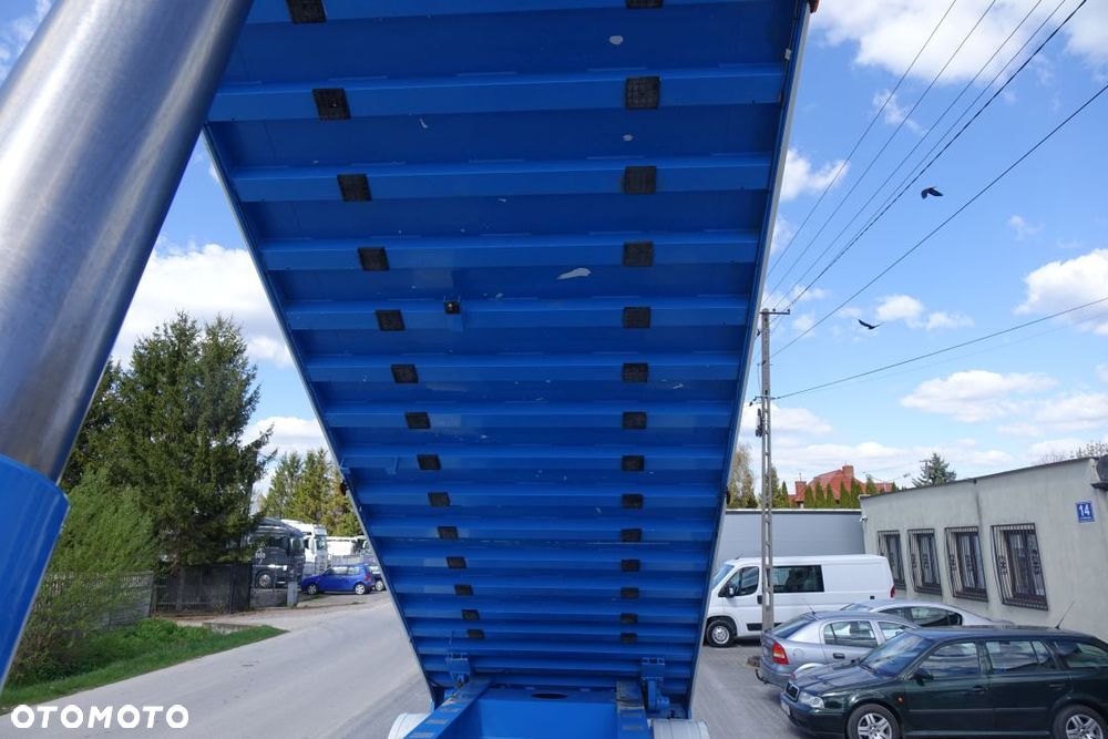 Stas WYWROTKA 26,5m3 / ALUMINIOWA /OSIE SAF /OŚ PODNOSZONA / ALUMINIOWE FELGI / SZYBER ZBOŻOWY / PLANDEKA - 16