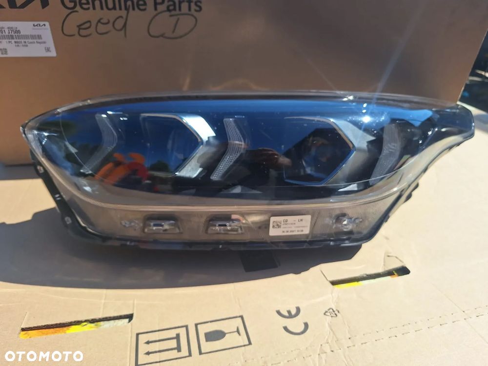 Lampa lewą przednia kia ceed III lift ful led 92101J7500. - 3