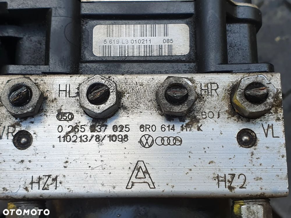 SKODA FABIA II ROOMSTER pompa ABS ABS 0265237025 6R0614117K 0265800870  6R0907379S 6R0907379AB WTYCZKA INSTALACJA - 2