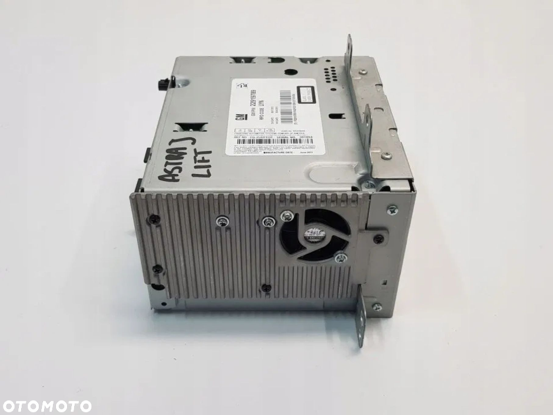 RADIO NAPĘD CZYTNIK CD OPEL INSIGNIA A ASTRA J IV - 6