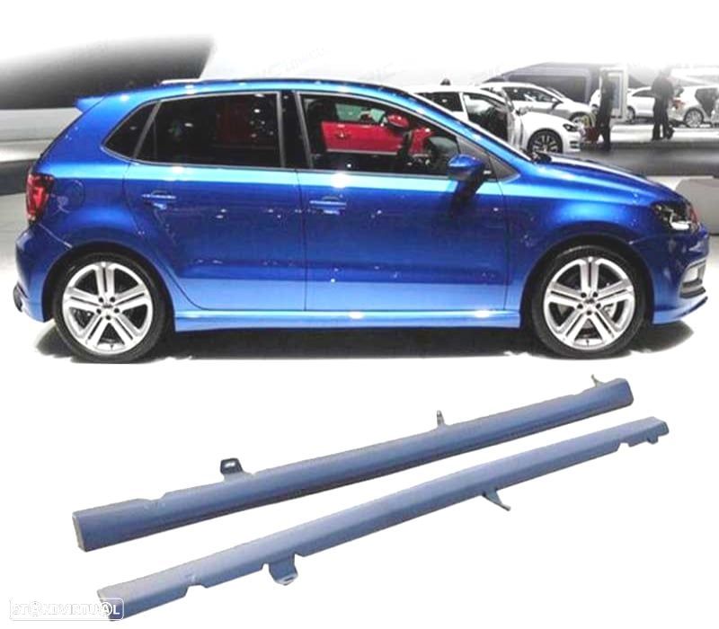 EMBALADEIRAS VOLKSWAGEN VW POLO 3 5P 6R 6C 09-17 LOOK R - 1