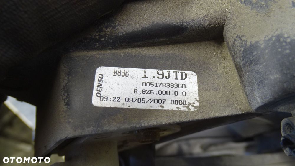 WENTYLATOR CHŁODNICY FIAT BRAVO II 1.9JTD 00517833360 - 6