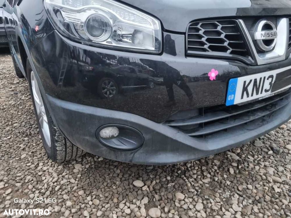 Bara fata Nissan Qashqai Facelift 2010 - 2013 BLACK Metalizat Z11 (1444) Benzina model ... - 2