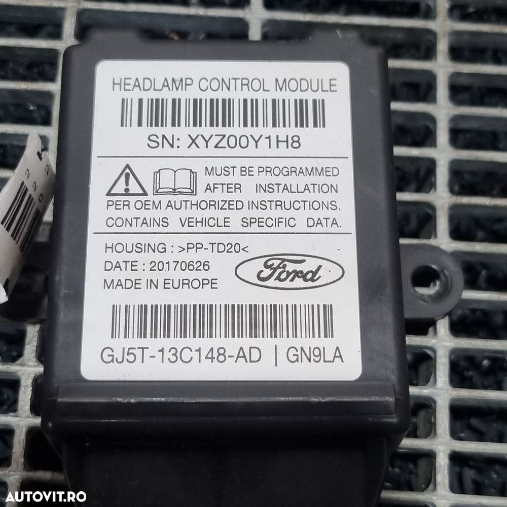 Modul Ford Kuga II Facelift 2016 - 2019 (1497) CALCULATOR LUMINI GJ5T13C148AD - 3