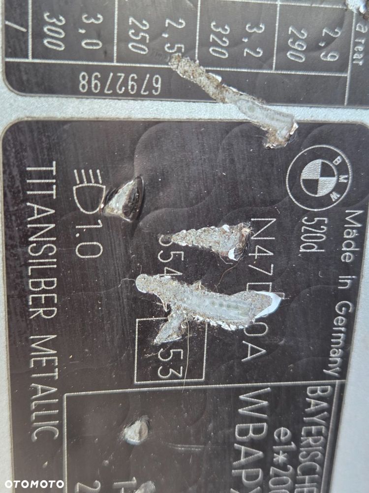 ZDERZAK TYLNY BMW E61 M PAKIET 354/7 TITANSILBER - 11