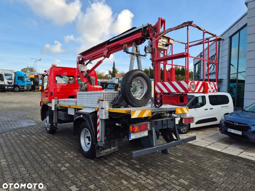 Mercedes-Benz Atego 918 / 4X4 / ZWYŻKA / MAX 18M / 200KG ŁADOWNOŚĆ / STAN BARDZO DOBRY / SERWISOWANY / BEZWYPADKOWY / NISKI PRZEBIEG! - 10