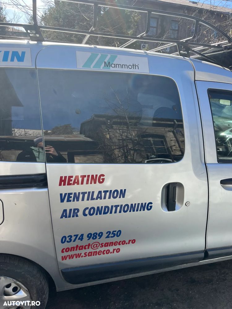 Usa dreapta laterala spate culisanta cu geam Dacia Dokker 2012-2022 gri - 2