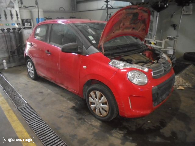Carro MOT: 1KR  384F CFB CXVEL: C551 CITROEN C1 2 2015 1.0 VTI 69CV 5P VERMELHO GASOLINA - 5