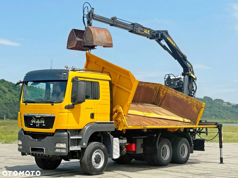 MAN TGS 33.480 * WYWROTKA 5,10 m * EPSILON E165Z76  * 6x6 - 6