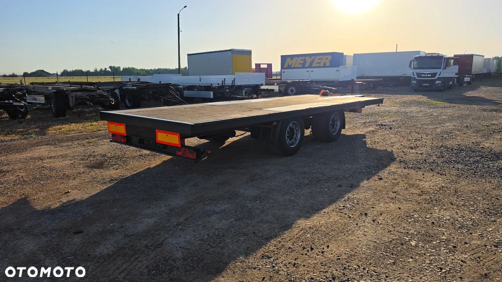 H&W 24.500ZŁ NETTO TANDEM GÓRNY ZACZEP 7.20m PLATFORMA MOŻLIWOŚĆ TRANSPORTU - 2