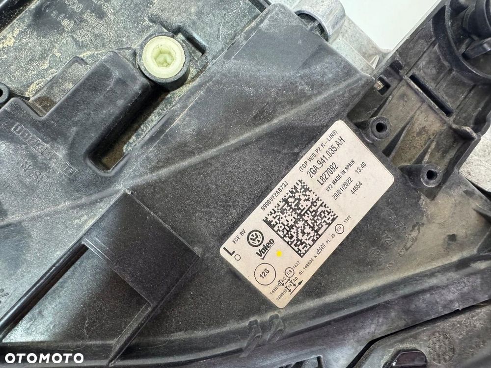 VOLKSWAGEN VW T-ROC TROC 2GA LIFT LAMPA PRZÓD LEWA FULL IQ LIGHT LED EU ORG - 5