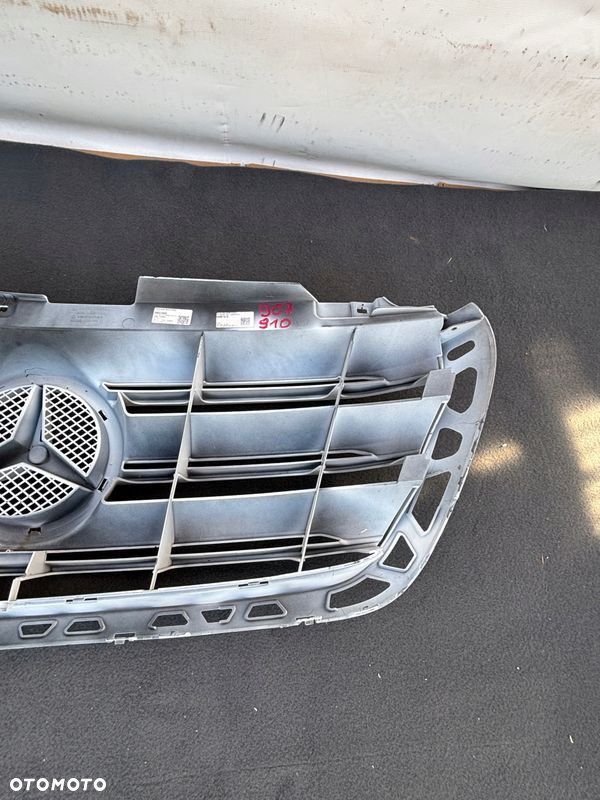 MERCEDES SPRINTER 907 910 16- ATRAPA PLASTIK GRILL Biała lakier Oryginał - 10