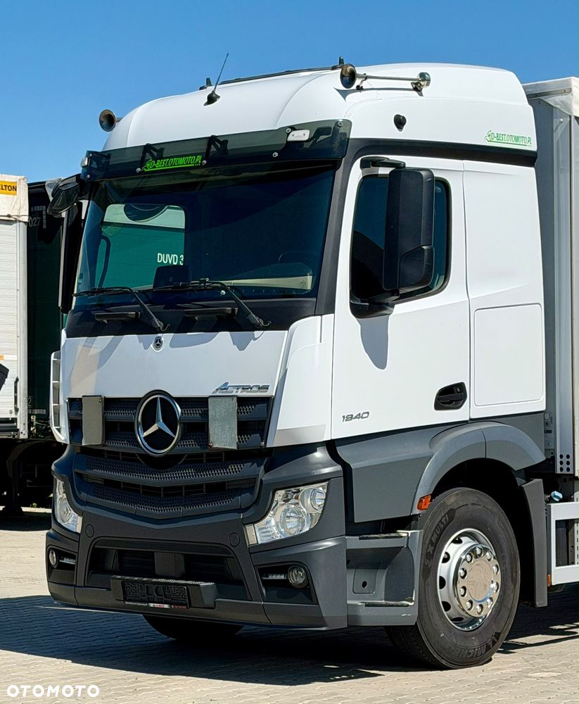 Mercedes-Benz ACTROS 1840 / FIRANKA / WINDA / 15 EUROPALET / 6.2 M DŁUGOŚCI / AUTOMAT / SYPIALKA / 12.2019 ROK / Z NIEMIEC - 6