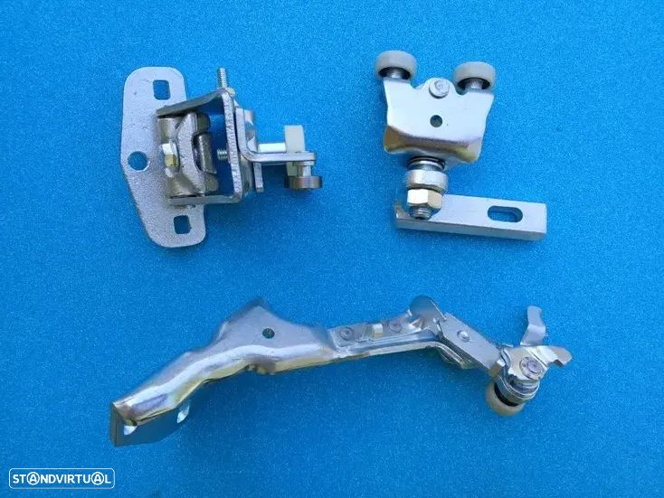 Jogo rolamentos porta correr lateral Iveco Daily IV 2014-  NOVO - 2