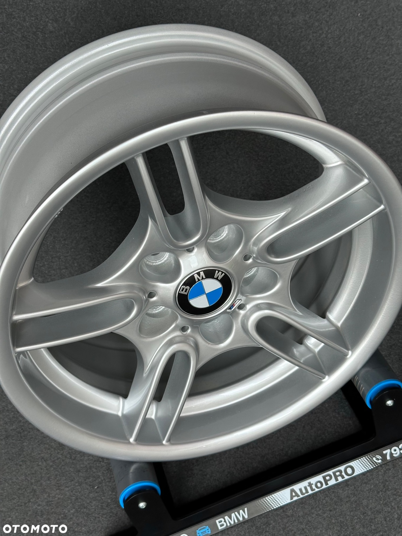 ORYGINALNE FELGI do BMW 5x120 Styling66 srebrne - 3