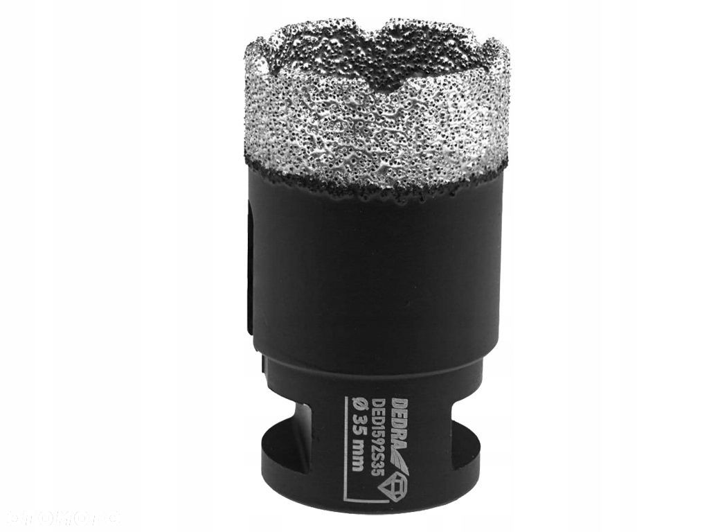 DEDRA KORONKA DO GRESU BETONU SZKŁA 30MM M14 otwornica - 1