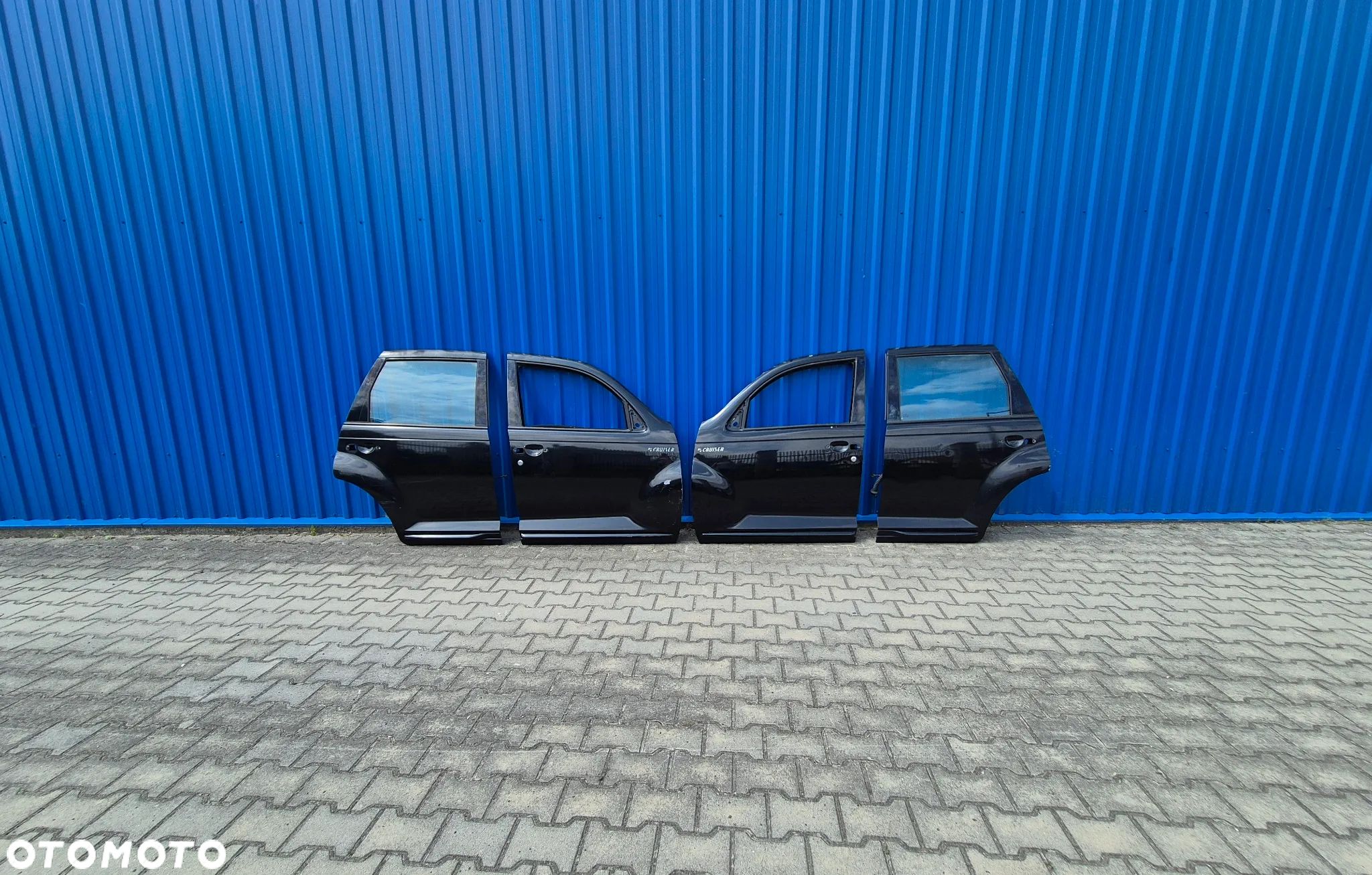 DRZWI PRZÓD PRAWY LUB LEWY | DRZWI TYŁ PRAWY LUB LEWY CHRYSLER PT CRUISER PX8 CZARNE - 1