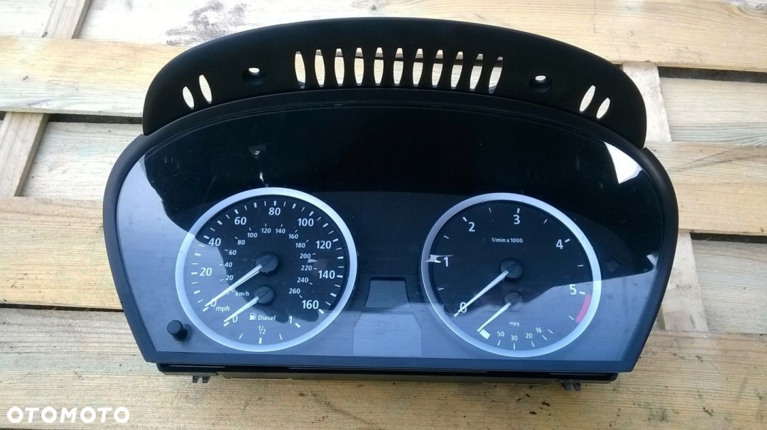 BMW E60 E61 LICZNIK ZEGARY 6937619 GB - 1