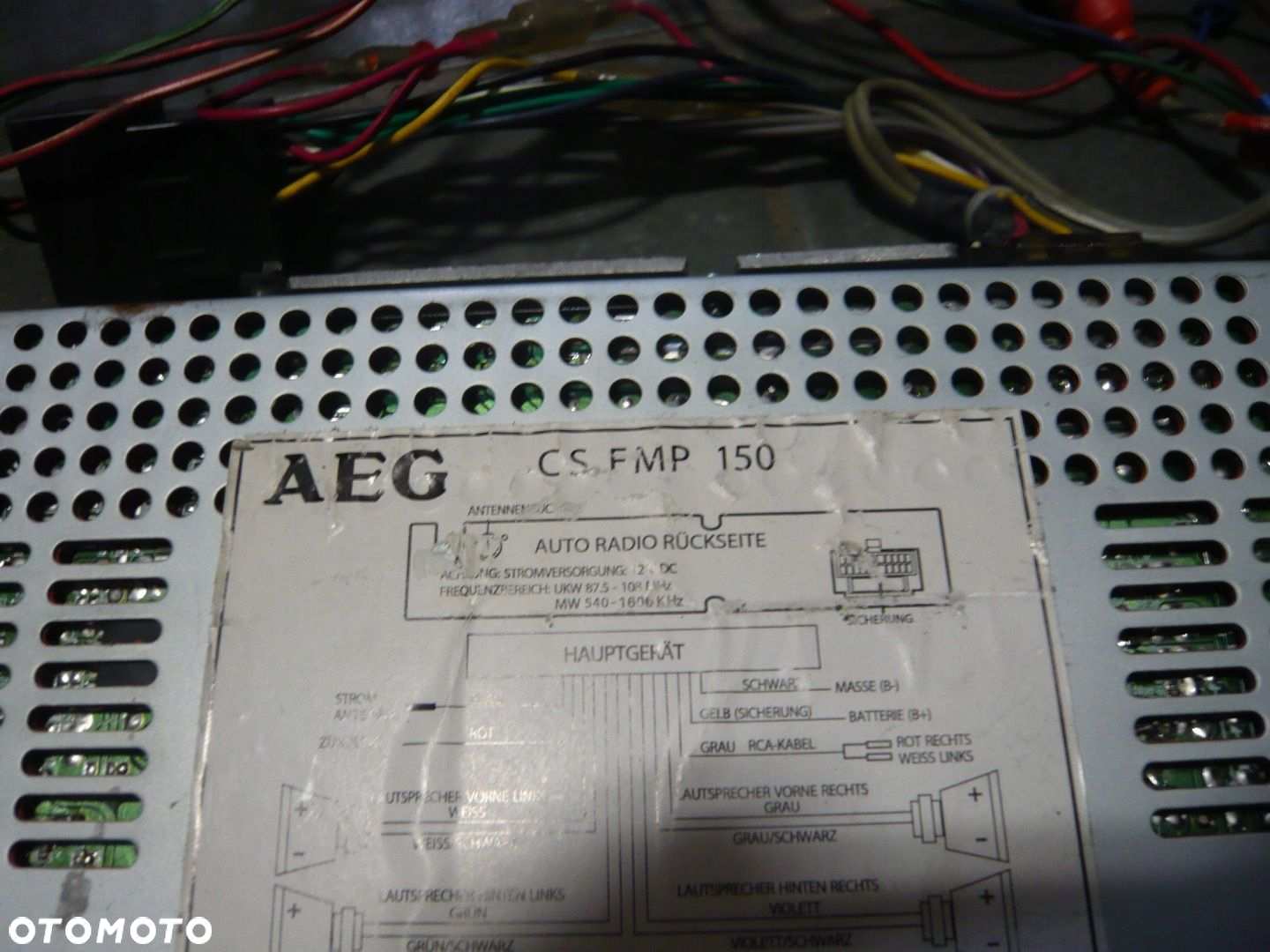 Radio CS FMP 150 AEG - 2
