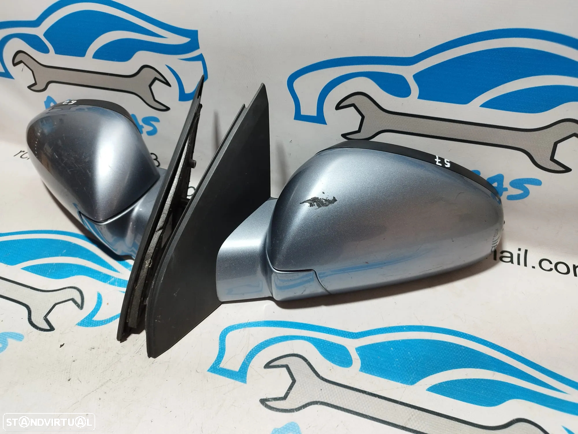 ESPELHO RETROVISOR ESQUERDO DIREITO OPEL VECTRA C GM24436145 24436145 GM24436147 24436147 OPEL SIGNUM ELETRICO AQUECIDO ESPELHOS RETROVISORES - 4