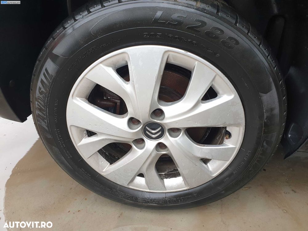 Janta Roata Aliaj Aluminiu Rezerva 5x108 205 60 16 R16 Citroen C4 Grand Picasso 2013 - 2018 [Q0658] - 1