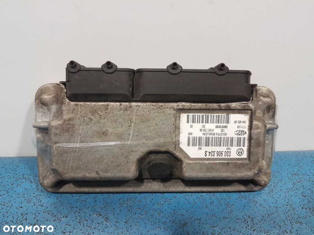 VOLKSWAGEN FOX II 1.4 BENZYNA STEROWNIK SILNIKA 030.906.034.S BKR - 1