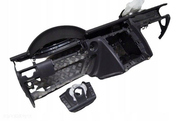 deska konsola poduszki napinacze air vw phaeton komplet uszkodzony - 1