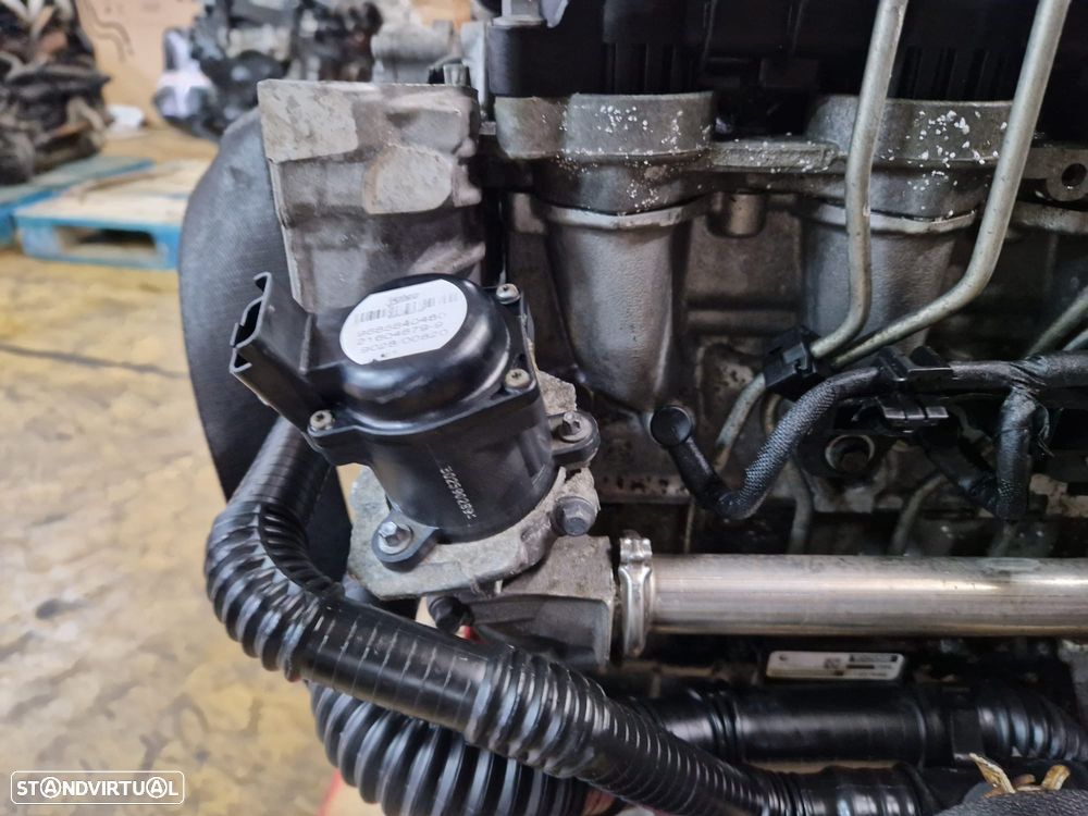 Motor usado HHJB FORD FIESTA 1.6 TDCI 90CV 16V HDI FUSION FOCUS - 8