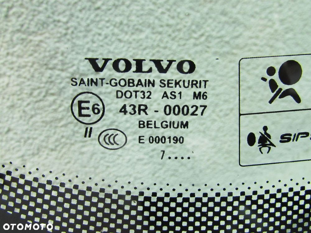 VOLVO S60 00-10 SZYBA CZOLOWA POD SENSOR DESZCZU - 11