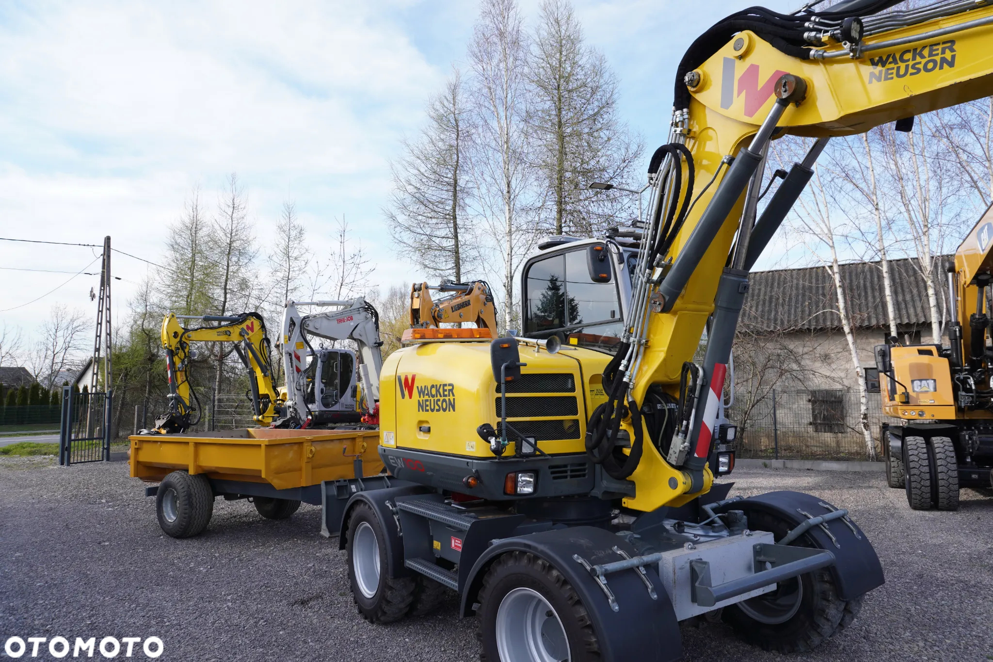 Wacker Neuson EW 100 ROTOTILT + Szczypce  Przyczepa - 14