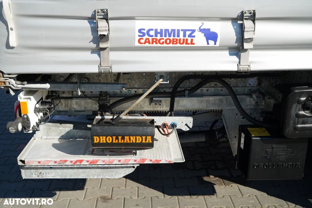 Schmitz Cargobull CORTINĂ / ELEVATOR DE SARCINĂ / 2x AXE DE RIDICARE / COȘ PENTRU PALEȚI - 22