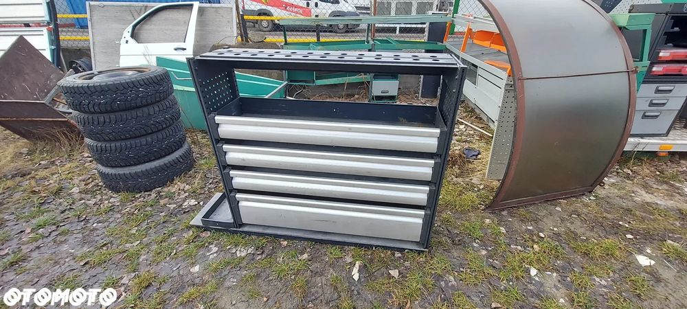 Szafka serwisowa bus regał półki szuflady warsztatowa zabudowa bus regał półki szuflady - 3