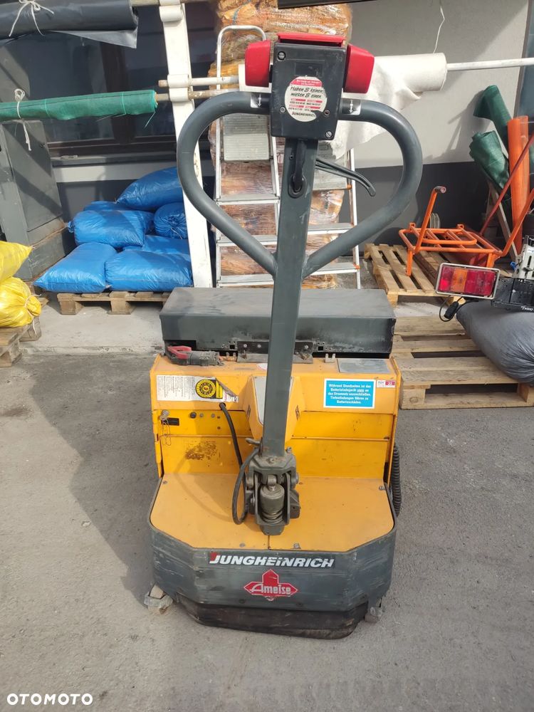 wózek paletowy JUNGHEINRICH paleciak elektryczny - 2