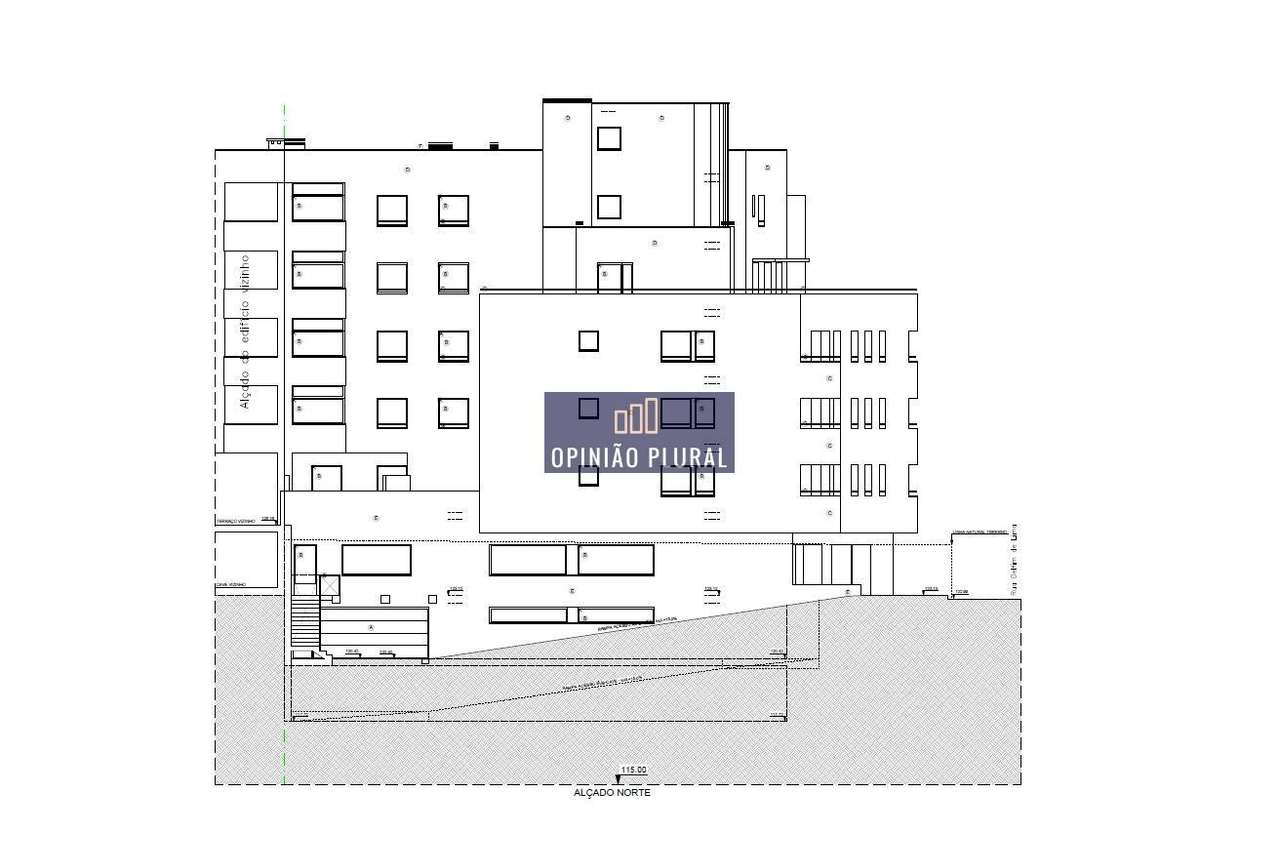 Terreno com Projeto Arquitetónico Aprovado para 27 Apartamentos e 2... - Grande imagem: 5/7