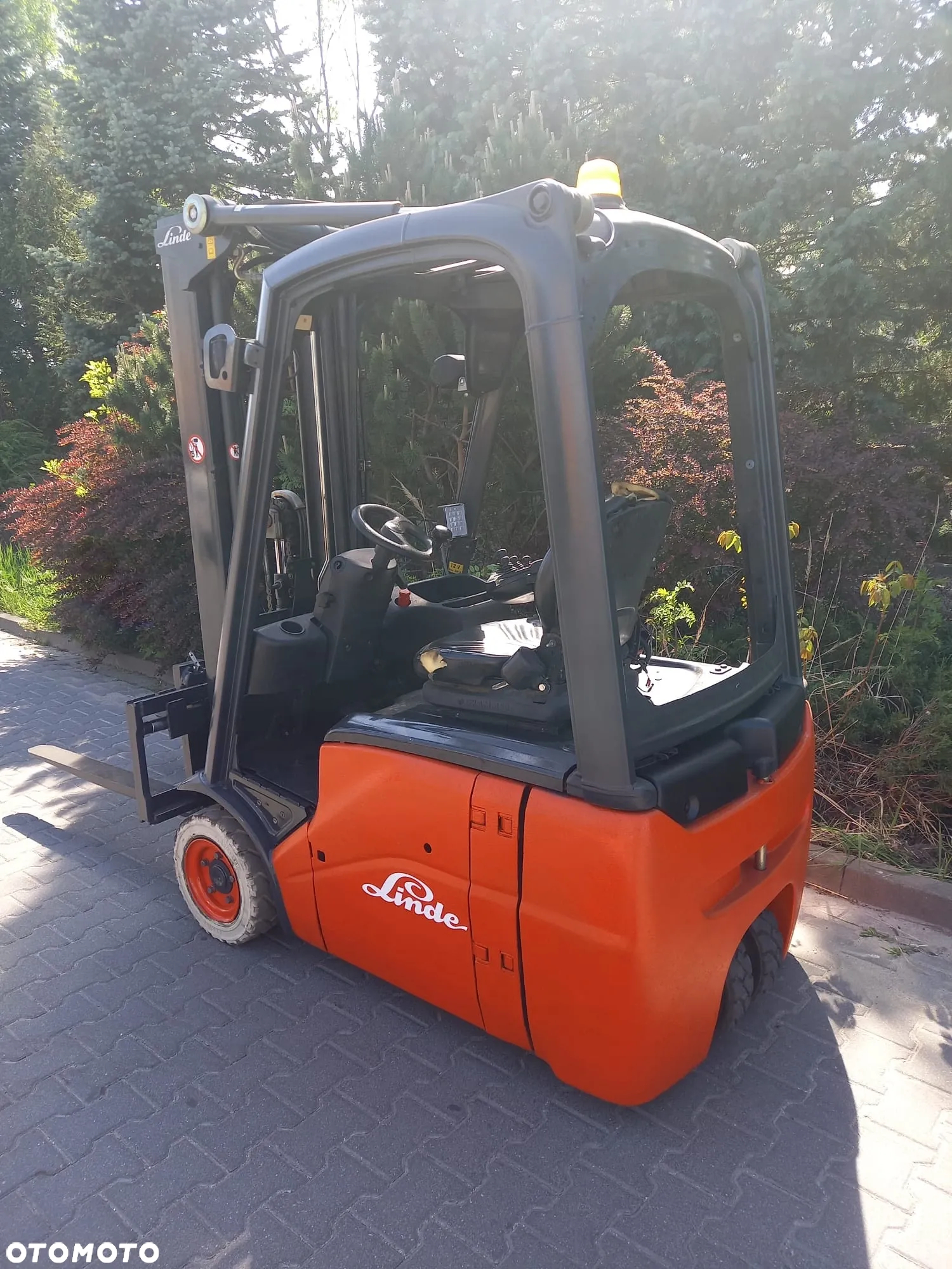 Linde E15 2010 r., Triplex 5,5m, E12, E14, E16 - 9
