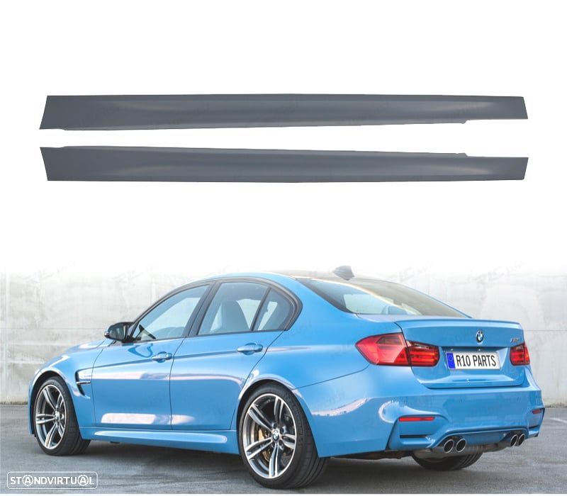 EMBALADEIRAS LATERAIS BMW F30 F31 LOOK EVO - 1