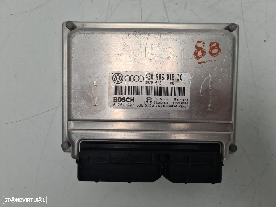 CENTRALINA BOSCH ORIGINAL 4B0906018DC 0261207636 VW VOLKSWAGEN PASSAT 1.8 TURBO AUDI A4 A6 - 2