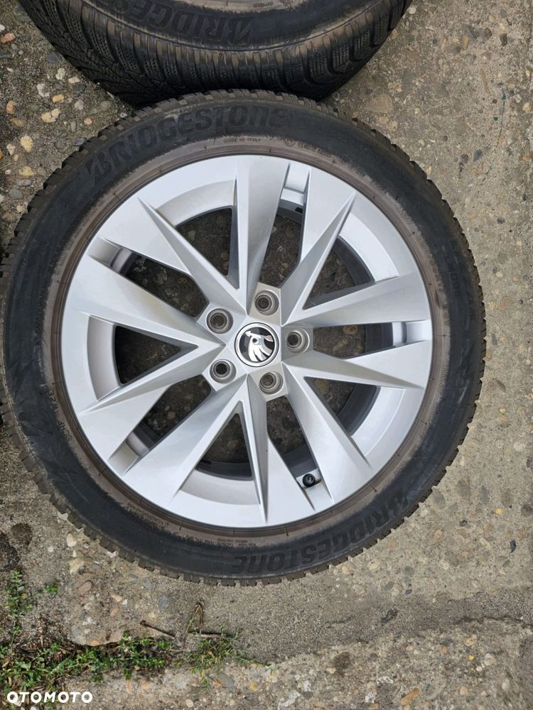 koła aluminiowe 5e3601025 skoda 205/55r17 - 5