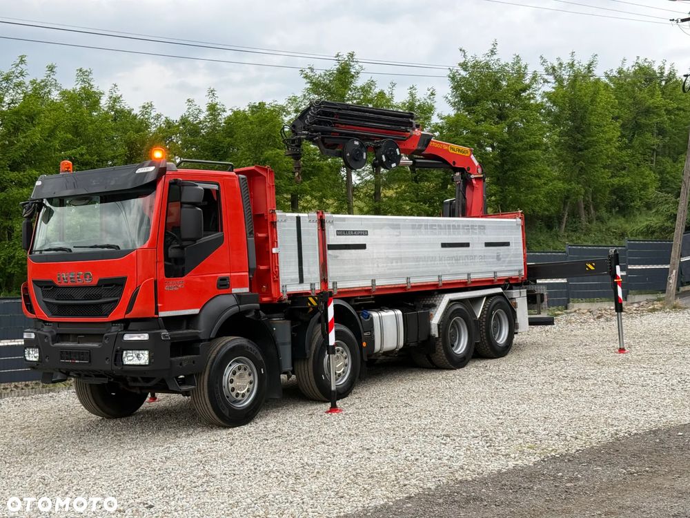 Iveco * Iveco Tracker 450 E6 * 8x4 * HDS Palfinger PK 27002-SH G 22m * Sprowadzony * - 14