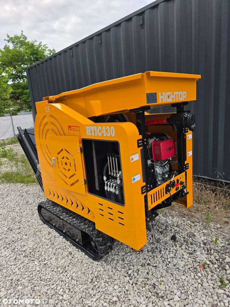 Inny HTJC430 Minikruszarka nowa kruszarka szczękowa samojezdna do gruzu betonu kamienia - 12