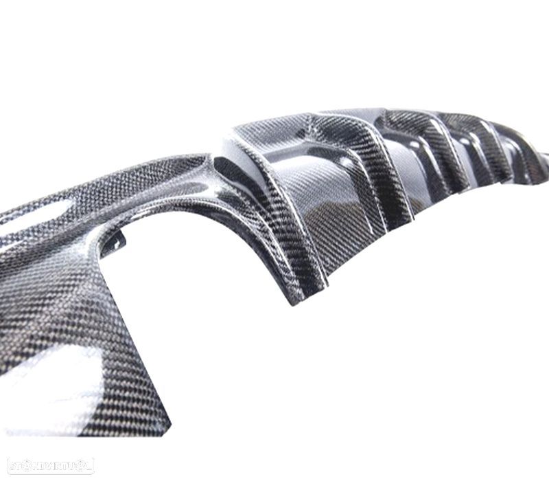 DIFUSOR BMW F30 F31 LOOK M PERFORMANCE CARBONO DUPLA SAÍDA - 2