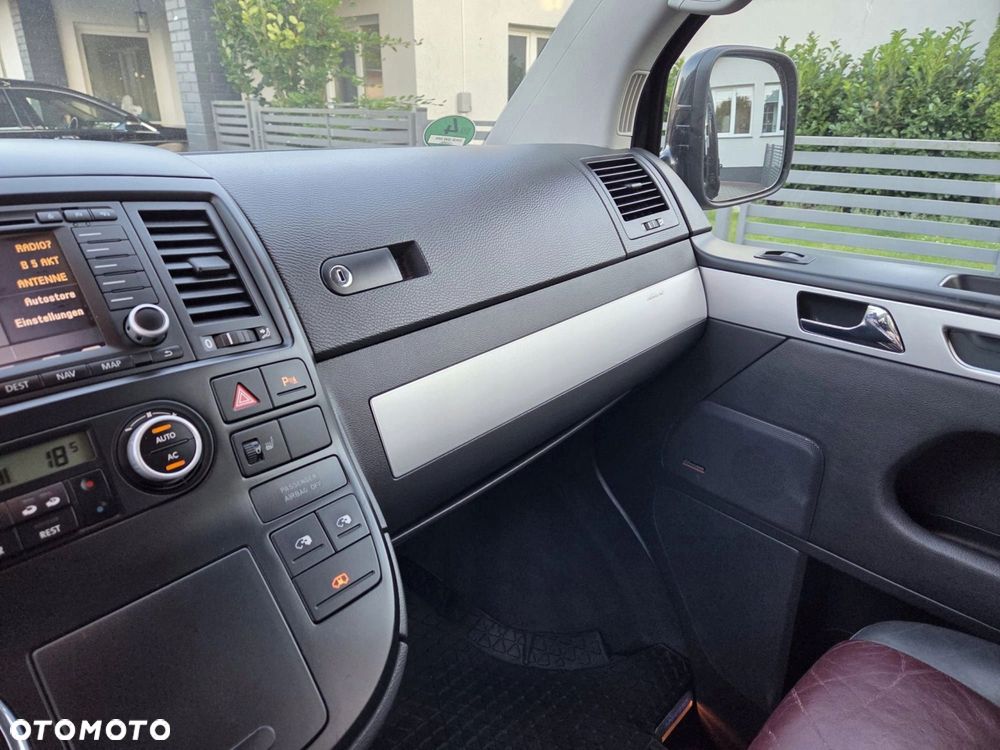 VW T5 T6 MULTIVAN HIGHLINE tapicerka szyny podłoga fotel 2drzwi SKÓRA - 9