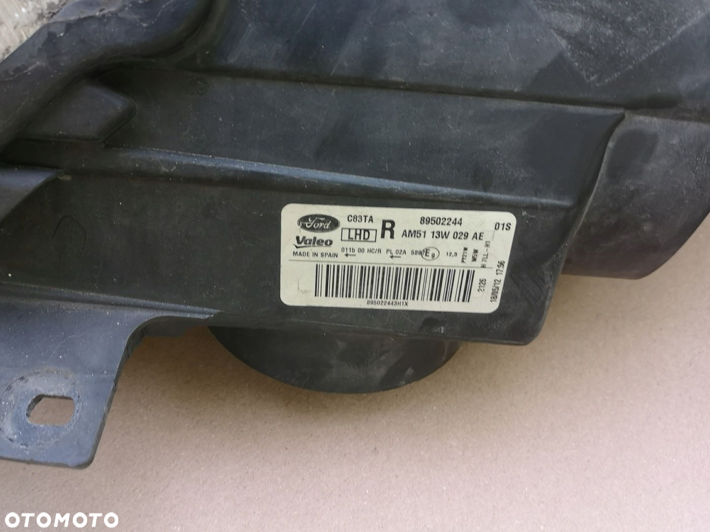 FORD C MAX MK2 10- LAMPA PRZEDNIA LEWA PRAWA LAMPY PRZEDNIE KOMPLET EUROPA - 5
