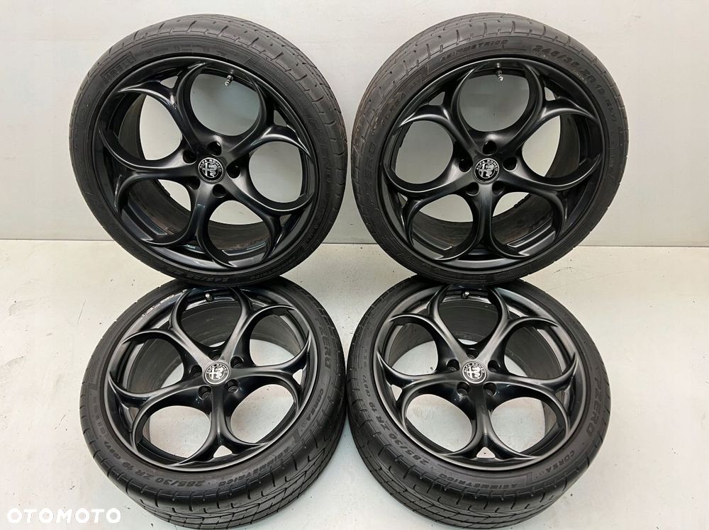 ALFA ROMEO GIULIA QV KOŁA FELGI 8.5JX19 ET34 10JX19 ET41 5X110 PIRELLI - 2