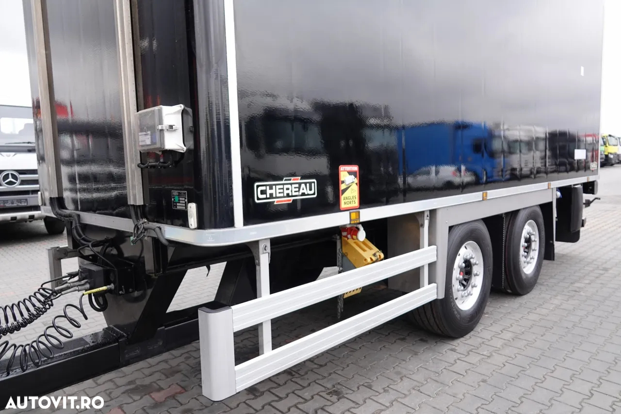 Renault T 480 / 6X2 / SET TANDEM - FRIGORIFER / TRANSPORT SUPRA 1150 MT / LIFTARE / + REMORCA CHERAU / ANVELOPE 100% / ALIEIE / SAF / DUPA CONTRACTUL DE SERVICE GOLDEN - 8