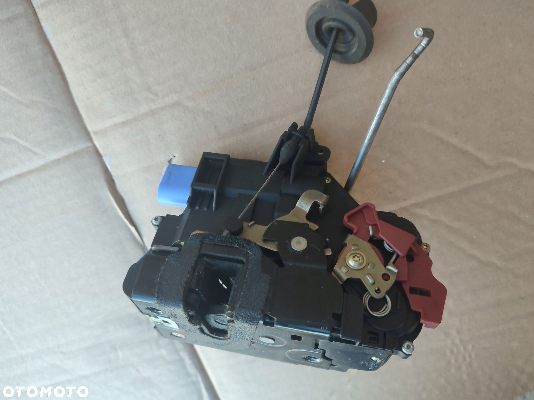 Zamek drzwi prawy przód AUDI A8 D3 EUROPA 7 PIN 4E1837016 - 4