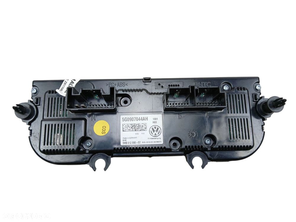 PANEL KLIMATYZACJI VOLKSWAGEN PASSAT B8 (2014-2019) 2.0 TDI 150KM 5G0907044AH - 5