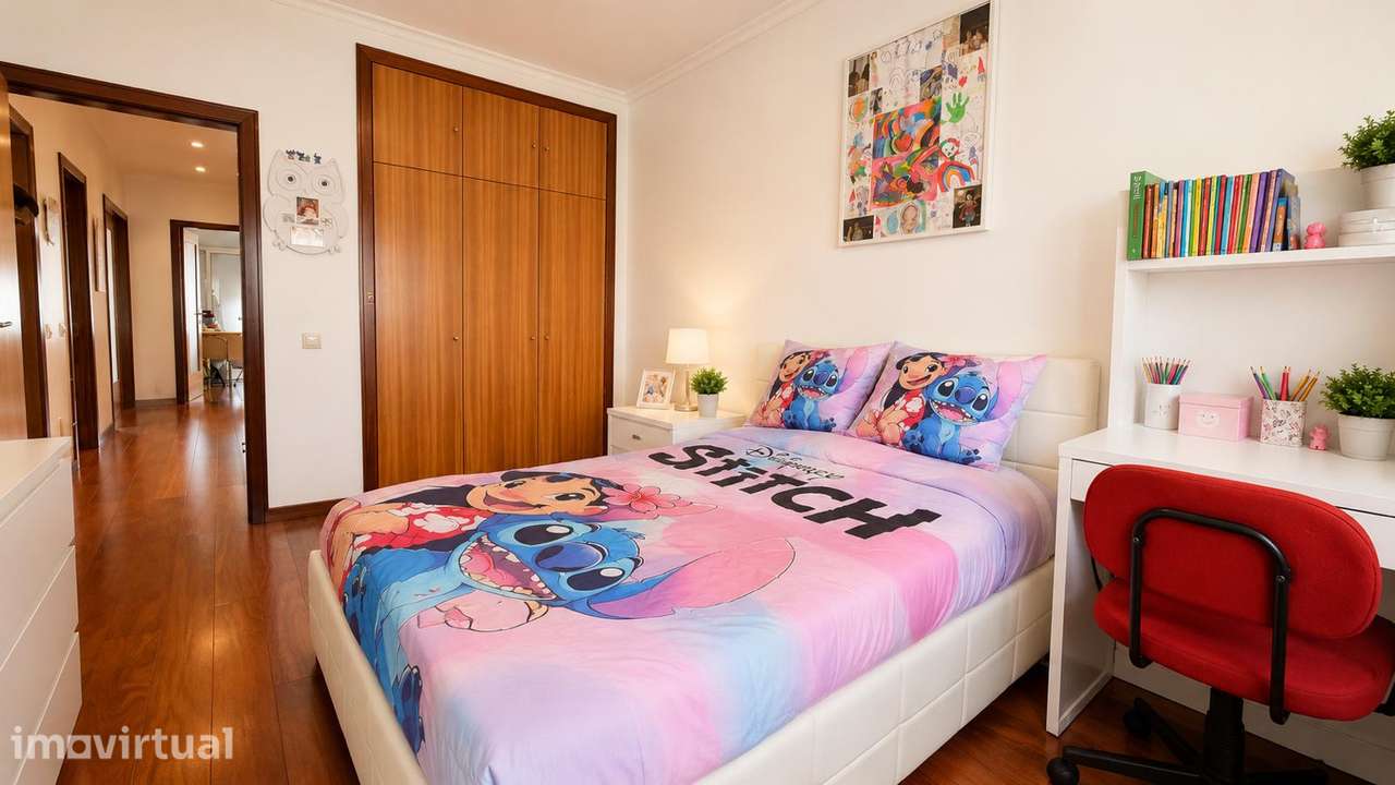 T2 no Último Piso com 105 m² Úteis | Baguim do Monte - Grande imagem: 5/13