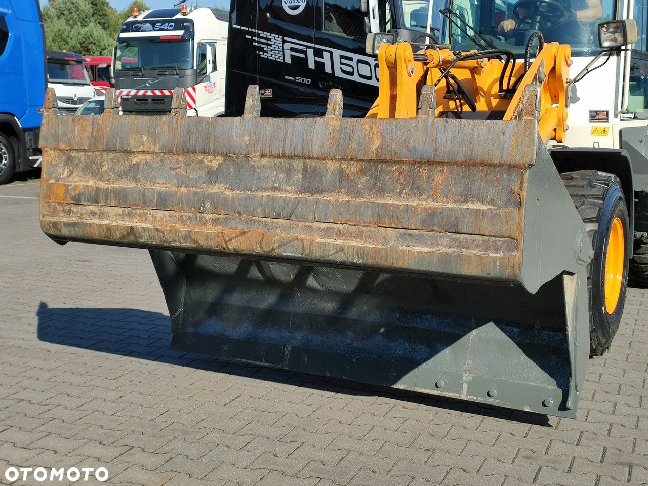 Liebherr L 506 STEREO Szybkozłącze / Łyżka Krokodyl + Widły Waga 6300kg - 5